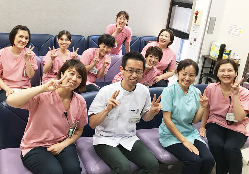 尼崎市から見学に来院されまし
