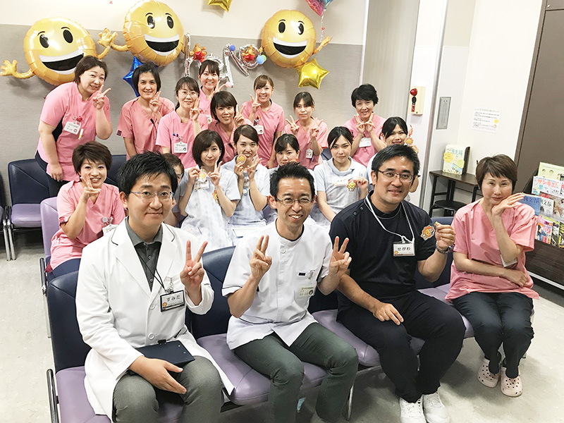 福岡県から見学に来院されました