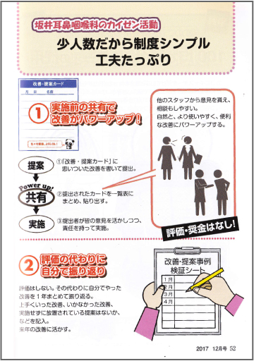 創意とくふう 2017年12月号「ワザあり！100均カイゼン」内容1