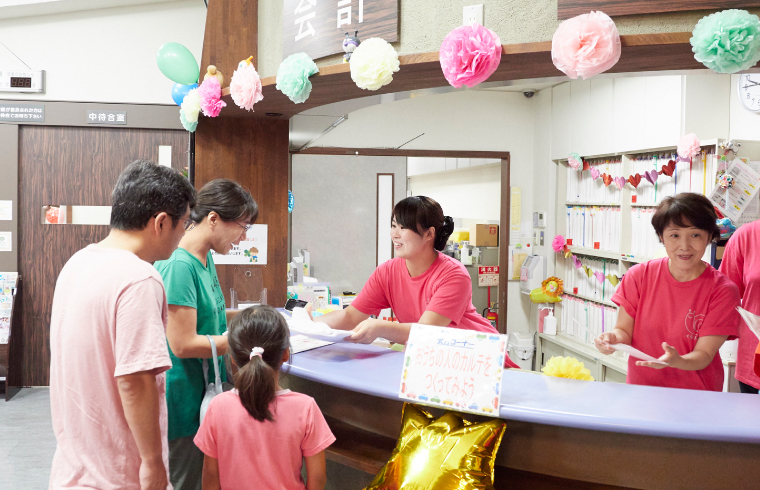 子どもたちが続々来院